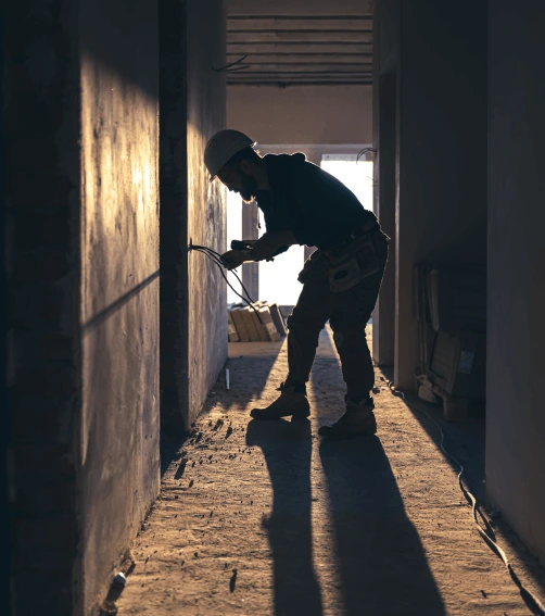 Commercial interior restoration project underway in Fort Lauderdale